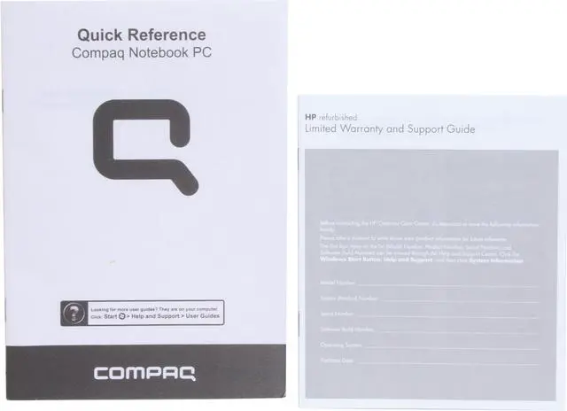 Alt view image 15 of 16 - COMPAQ Laptop Presario Intel Pentium T2330 1GB Memory 120GB HDD Intel GMA X3100 15.4" Windows Vista Home Premium C751NR