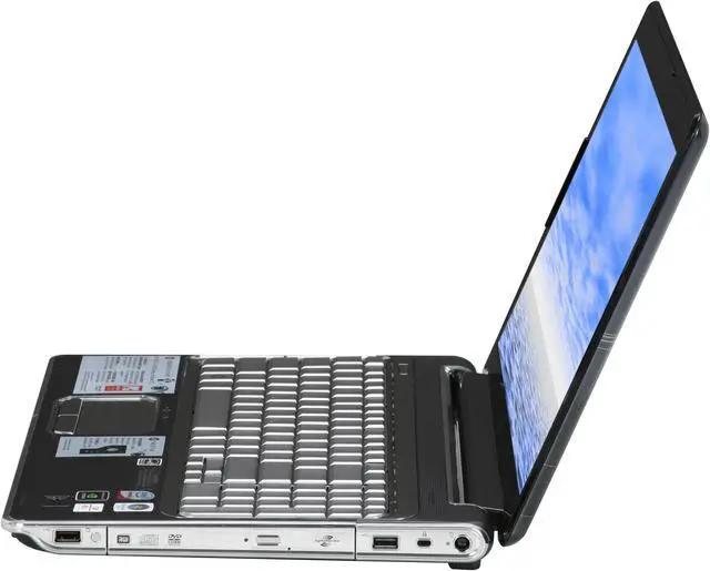 Alt view image 2 of 12 - HP Laptop Intel Core 2 Duo P8600 4GB Memory 500GB HDD NVIDIA GeForce 9600M GT 16.0" Windows Vista Home Premium 64-bit HDX 16-1140US