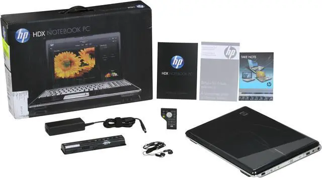 Alt view image 12 of 12 - HP Laptop Intel Core 2 Duo P8600 4GB Memory 500GB HDD NVIDIA GeForce 9600M GT 16.0" Windows Vista Home Premium 64-bit HDX 16-1140US