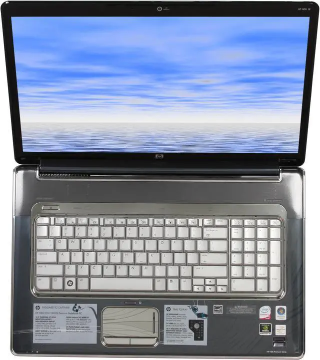 Alt view image 6 of 11 - HP Laptop Intel Core 2 Quad Q9000 4GB Memory 500GB HDD NVIDIA GeForce 9600M GT 18.4" Windows Vista Home Premium 64-bit HDX 18-1180US