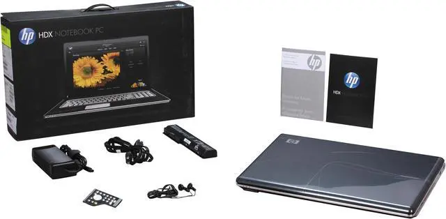 Alt view image 11 of 11 - HP Laptop Intel Core 2 Quad Q9000 4GB Memory 500GB HDD NVIDIA GeForce 9600M GT 18.4" Windows Vista Home Premium 64-bit HDX 18-1180US