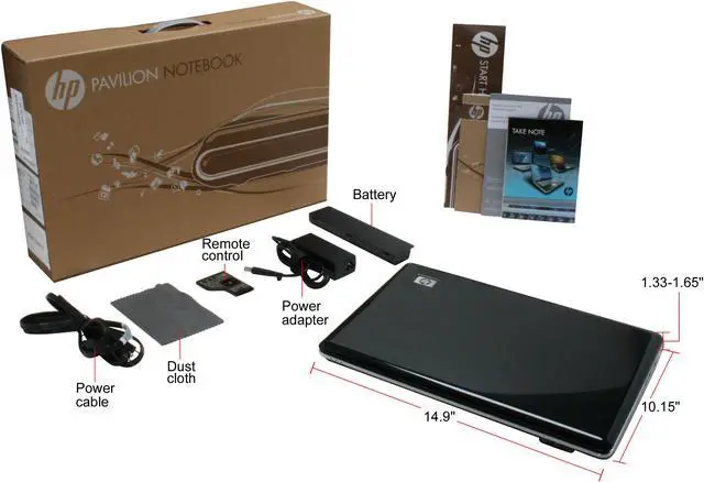 Alt view image 12 of 12 - HP Laptop Pavilion Intel Core 2 Duo T6400 4GB Memory 320GB HDD Intel GMA 4500MHD 16.0" Windows Vista Home Premium 64-bit dv6-1030us