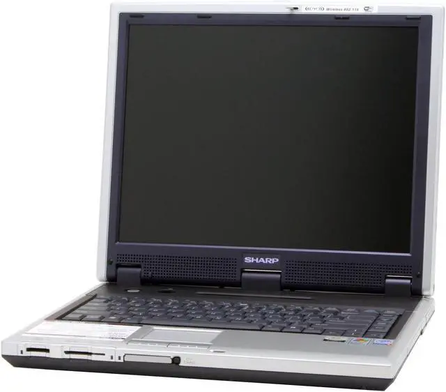Alt view image 2 of 14 - SHARP Laptop Actius 2.80GHz 512MB Memory 60GB HDD NVIDIA GeForce4 420 Go 15.0" Windows XP Home PC-RD10