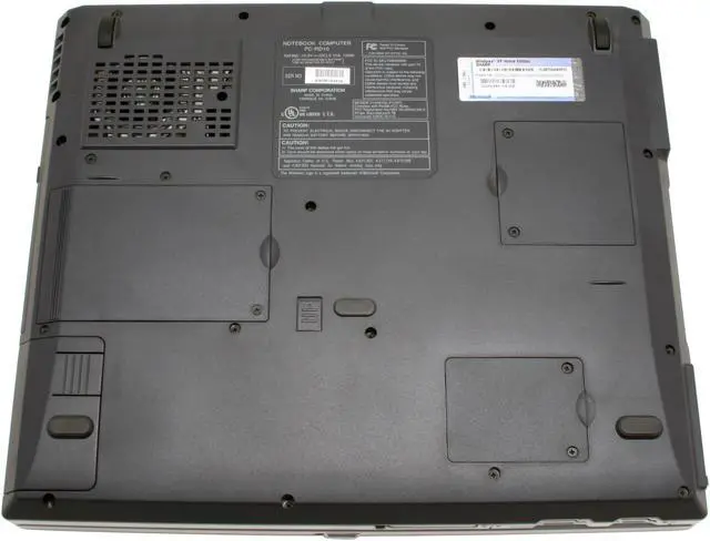 Alt view image 10 of 14 - SHARP Laptop Actius 2.80GHz 512MB Memory 60GB HDD NVIDIA GeForce4 420 Go 15.0" Windows XP Home PC-RD10