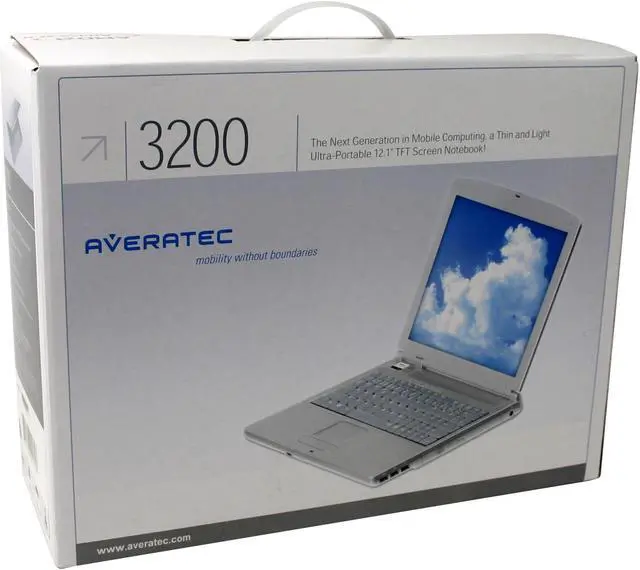 Alt view image 11 of 11 - AVERATEC Laptop 3200 Series 2200+ 512MB Memory 60GB HDD S3 UniChrome 12.1" Windows XP Home AV3250H1