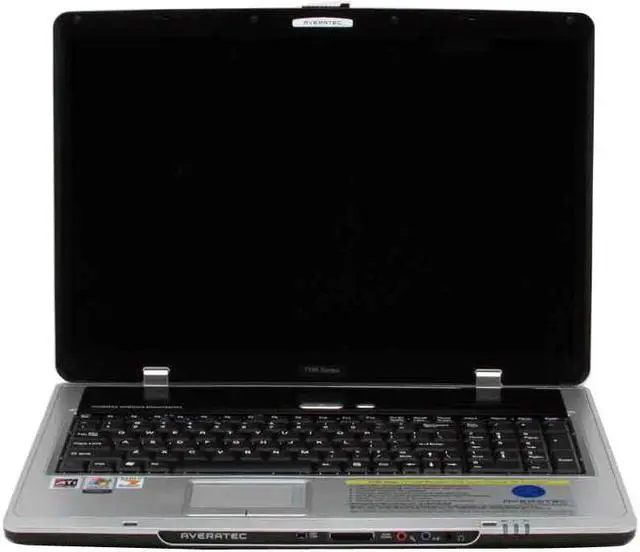 Alt view image 3 of 13 - AVERATEC Laptop 7100 Series AMD Turion 64 MT-30 512MB Memory 80GB HDD ATI Radeon Xpress 200M IGP 17.0" Windows XP Professional AV7155-EA1