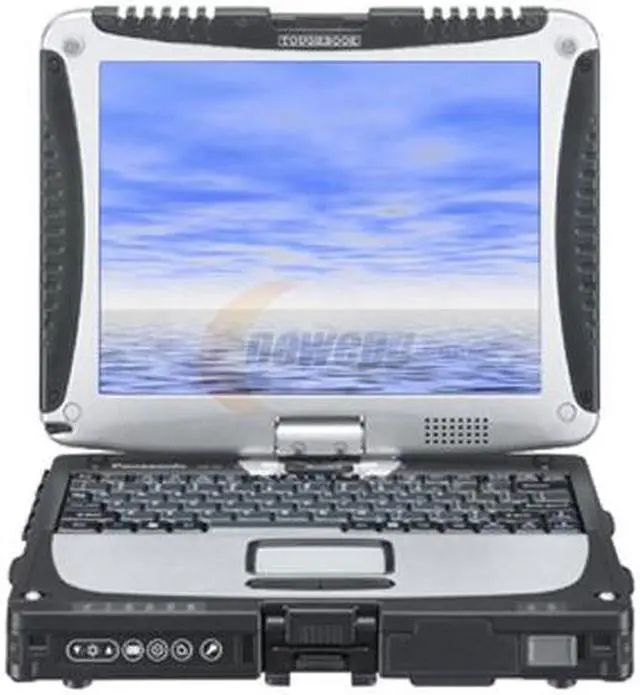 Alt view image 2 of 9 - Panasonic Tablet PC Toughbook 19 Intel Core i5-540UM 2GB Memory 160GB HDD Intel GMA 4500MHD 10.4" Windows 7 Professional Downgradable to Windows XP Tablet PC Edition CF-19RHRAX2M