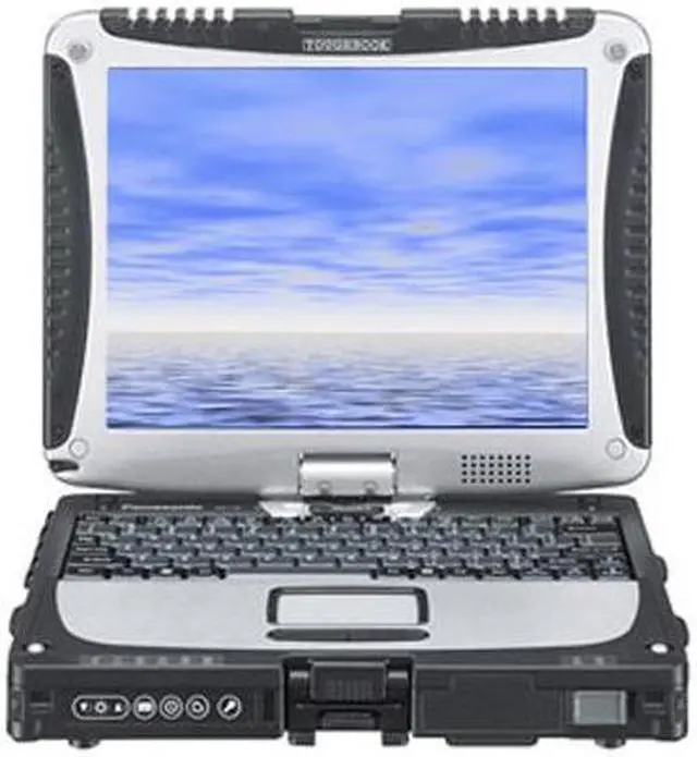 Alt view image 2 of 8 - Panasonic Toughbook 19 CF-19RJRAG2M 2GB Memory 10.4" 1024 x 768 Tablet PC Windows 7 Professional Downgrade to Windows XP Tablet PC Edition