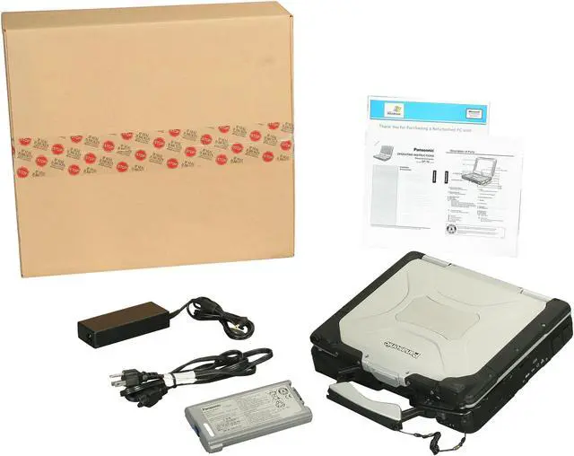 Alt view image 8 of 8 - Panasonic Laptop Toughbook 1.60GHz 1GB Memory 80GB HDD 13.3" Windows XP Professional CF-30CCSCABM
