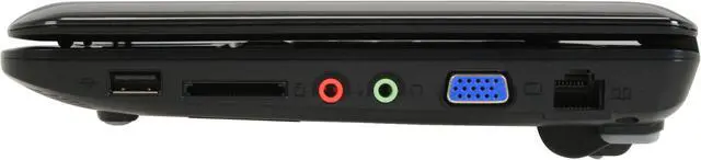 Alt view image 9 of 14 - MSI Wind U100-053US Black Intel Atom N270(1.60 GHz) 10.0" WSVGA 1GB Memory 80GB HDD NetBook
