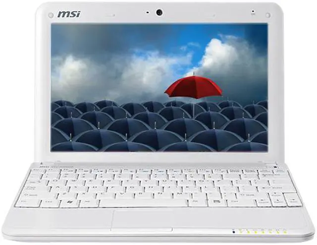 MSI Wind U100-004US - Love Edition White, with heart design 10.0