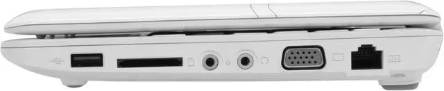 Alt view image 12 of 16 - MSI Wind U100-030US White, with heart design Intel Atom N270(1.60 GHz) 10.0" WSVGA 1GB Memory 120GB HDD NetBook