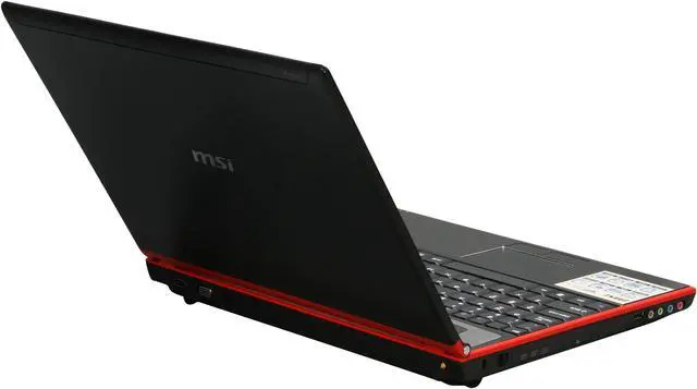 Alt view image 5 of 19 - MSI Laptop AMD Athlon 64 X2 QL-62 4GB Memory 250GB HDD NVIDIA GeForce 9600M GT 15.4" Windows Vista Home Premium GX630-028US