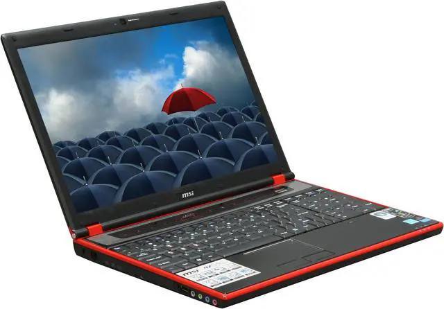 Alt view image 7 of 19 - MSI Laptop AMD Athlon 64 X2 QL-62 4GB Memory 250GB HDD NVIDIA GeForce 9600M GT 15.4" Windows Vista Home Premium GX630-028US