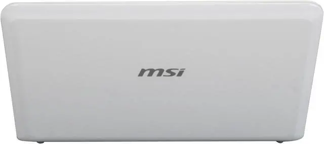 Alt view image 4 of 15 - MSI Wind U100-411US White Intel Atom N270(1.60 GHz) 10.0" WSVGA 1GB Memory 120GB HDD Netbook