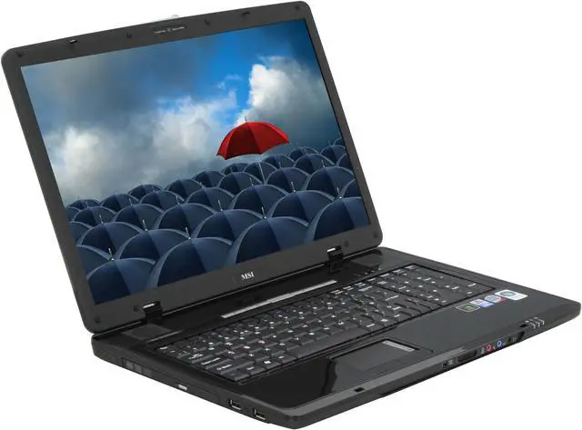 Alt view image 7 of 16 - MSI Laptop Intel Core 2 Duo T8300 3GB Memory 320GB HDD NVIDIA GeForce 8600M GT 17.0" Windows Vista Home Premium GX700(9S7-171948-225)