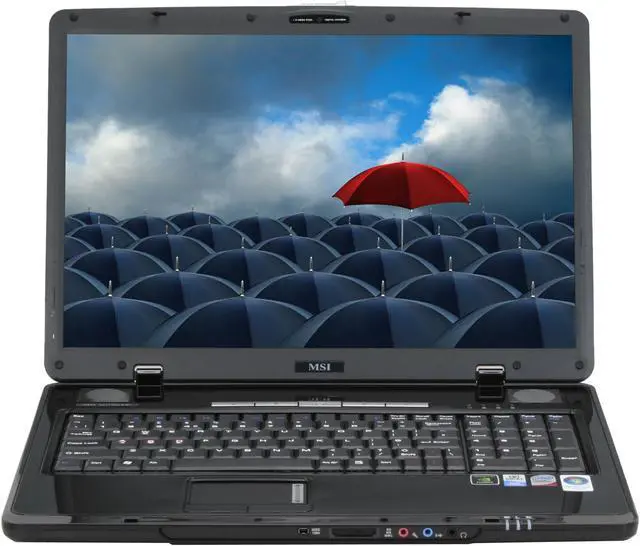 Alt view image 8 of 16 - MSI Laptop Intel Core 2 Duo T8300 3GB Memory 320GB HDD NVIDIA GeForce 8600M GT 17.0" Windows Vista Home Premium GX700(9S7-171948-225)