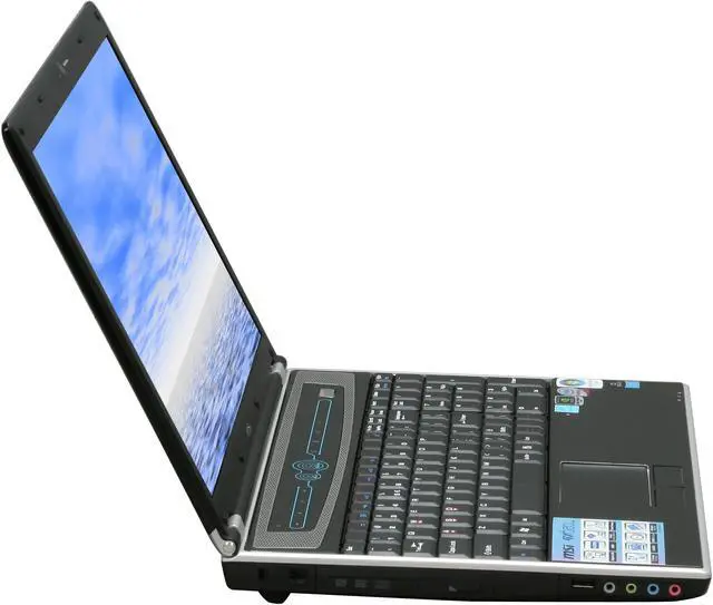 Alt view image 4 of 12 - MSI Laptop Intel Core 2 Duo P8400 4GB Memory 320GB HDD NVIDIA GeForce 9600M GT 15.4" Windows Vista Home Premium GX620-001US