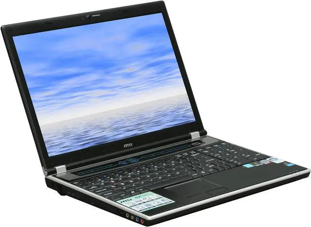 Alt view image 5 of 12 - MSI Laptop Intel Core 2 Duo P8400 4GB Memory 320GB HDD NVIDIA GeForce 9600M GT 15.4" Windows Vista Home Premium GX620-001US