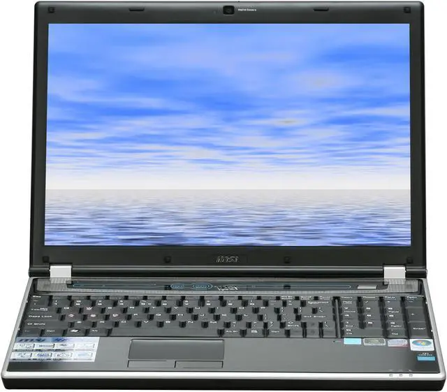 Alt view image 6 of 12 - MSI Laptop Intel Core 2 Duo P8400 4GB Memory 320GB HDD NVIDIA GeForce 9600M GT 15.4" Windows Vista Home Premium GX620-001US