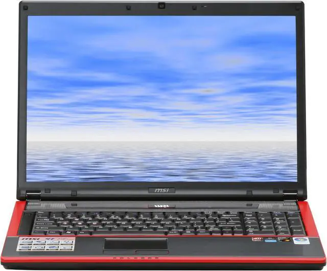 Alt view image 6 of 12 - MSI Laptop AMD Turion X2 Ultra ZM-82 4GB Memory 320GB HDD ATI Mobility Radeon HD 3850 17.0" Windows Vista Home Premium GT735-024US