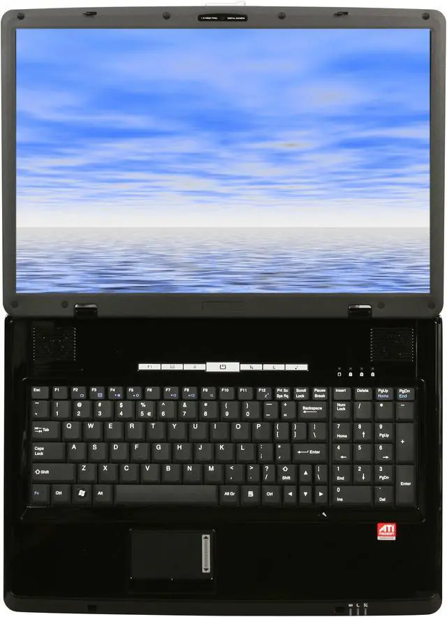 Alt view image 7 of 12 - MSI Laptop AMD Turion 64 X2 TL-62 4GB Memory 250GB HDD ATI Mobility Radeon HD 2600 17.0" Windows Vista Home Premium GX710-230A