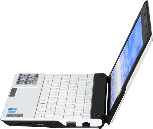 Alt view image 2 of 12 - MSI Wind U120-024US Intel Atom N270(1.60 GHz) 10.0" WSVGA 1GB Memory 160GB HDD Netbook