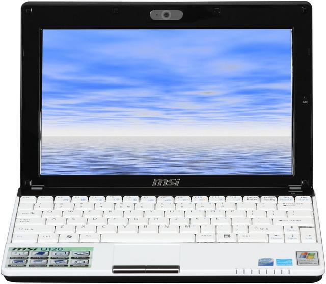 Alt view image 6 of 12 - MSI Wind U120-024US Intel Atom N270(1.60 GHz) 10.0" WSVGA 1GB Memory 160GB HDD Netbook