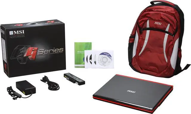 Alt view image 12 of 12 - MSI Laptop Intel Core 2 Duo P8400 4GB Memory 320GB HDD NVIDIA GeForce 9800M GS 15.4" Windows Vista Home Premium GT627-216US