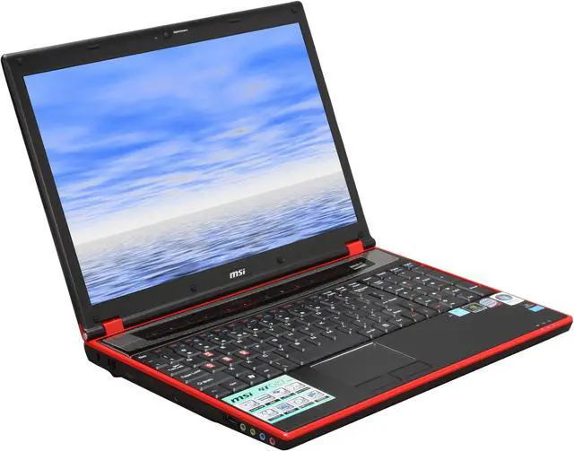 Alt view image 5 of 12 - MSI Laptop Intel Core 2 Duo P8600 4GB Memory 320GB HDD NVIDIA GeForce 9800M GS 15.4" Windows Vista Home Premium GT627-218US