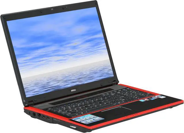 Alt view image 5 of 12 - MSI Laptop Intel Core 2 Duo P9500 4GB Memory 320GB HDD ATI Mobility Radeon HD 4850 17.0" Windows Vista Home Premium GT725-075US