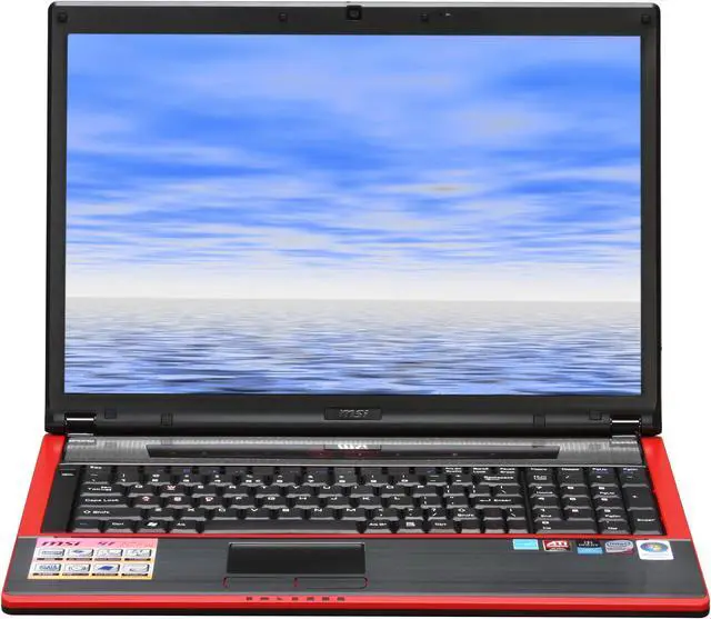 Alt view image 6 of 12 - MSI Laptop Intel Core 2 Duo P8600 4GB Memory 320GB HDD ATI Mobility Radeon HD 4850 17.0" Windows Vista Home Premium GT725-074US