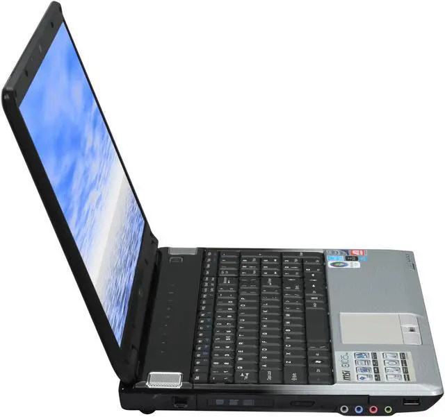 Alt view image 4 of 12 - MSI Laptop Intel Core 2 Duo P7350 4GB Memory 320GB HDD ATI Mobility Radeon HD 4670 16.0" Windows Vista Home Premium EX625-227US