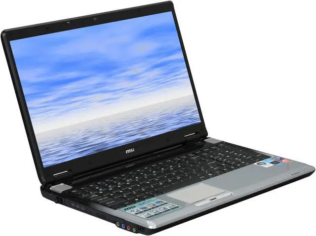 Alt view image 5 of 12 - MSI Laptop Intel Core 2 Duo P7350 4GB Memory 320GB HDD ATI Mobility Radeon HD 4670 16.0" Windows Vista Home Premium EX625-227US