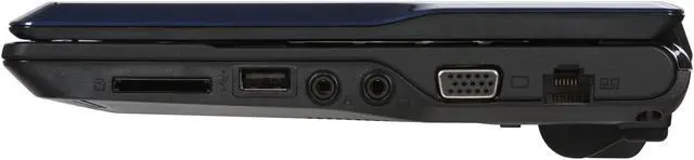 Alt view image 8 of 12 - MSI Wind U123-001US Intel Atom N280(1.66 GHz) 10.2" WSVGA 1GB Memory 160GB HDD Netbook