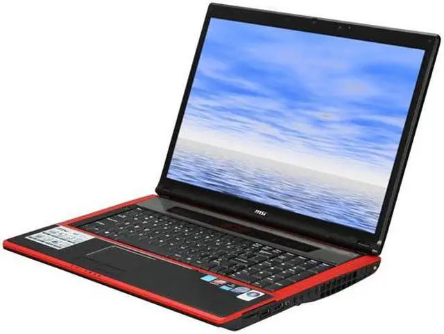 Main image of MSI Laptop Intel Core 2 Quad Q9000 4GB Memory 320GB HDD ATI Mobility Radeon HD 4850 17.0" Windows Vista Home Premium GT725-212US
