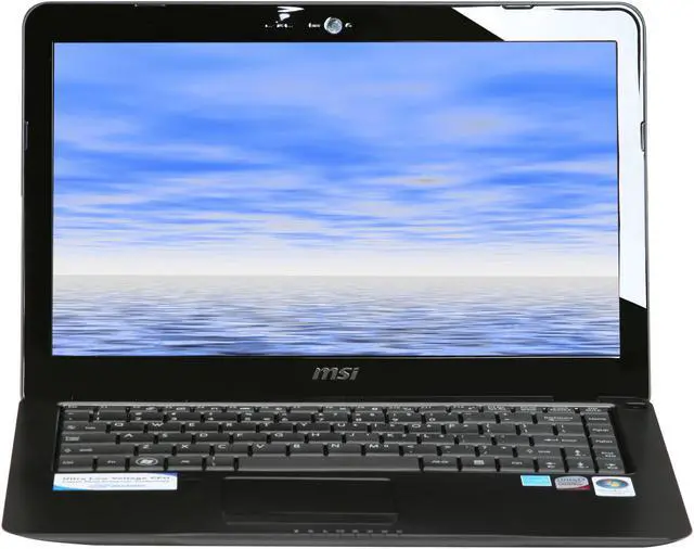 Alt view image 6 of 12 - MSI Laptop X-Slim Intel Core 2 Solo ULV SU3500 2GB Memory 320GB HDD Intel GMA 4500MHD 13.4" Windows Vista Home Premium X340-021US