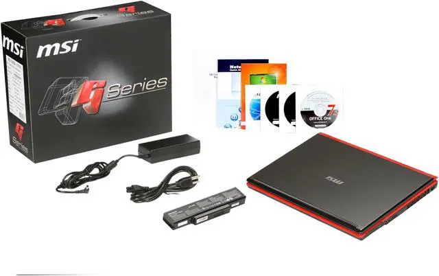 Alt view image 8 of 8 - MSI Laptop AMD Athlon 64 X2 QL-62 4GB Memory 320GB HDD NVIDIA GeForce GT 130M 15.4" Windows 7 Home Premium GX633-070US