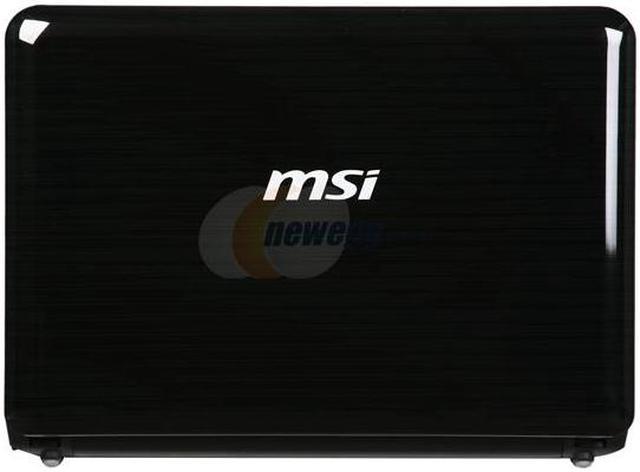 MSI Wind U130-416US Black Intel Atom N450(1.66 GHz) 10.2