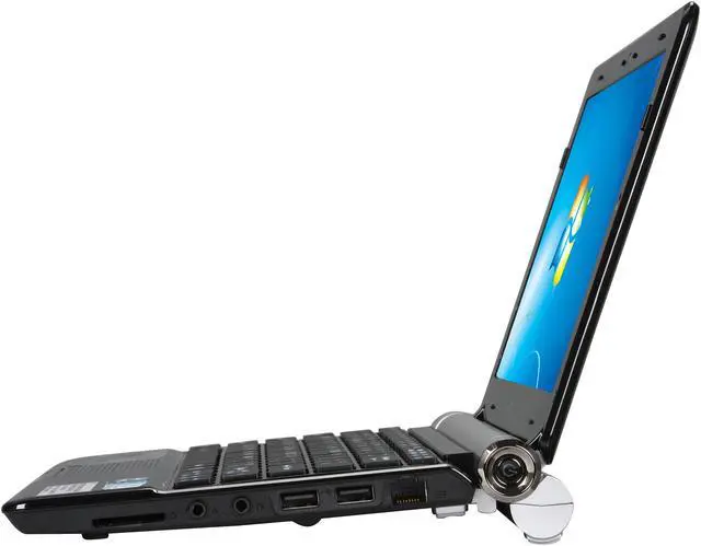 Alt view image 3 of 8 - MSI Wind U160-006US Black Intel Atom N450(1.66 GHz) 10.0" WSVGA 1GB Memory 250GB HDD Netbook