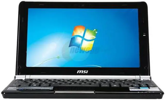 Alt view image 4 of 8 - MSI Wind U160-006US Black Intel Atom N450(1.66 GHz) 10.0" WSVGA 1GB Memory 250GB HDD Netbook