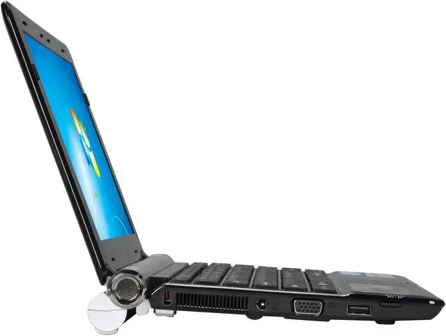 Alt view image 5 of 8 - MSI Wind U160-006US Black Intel Atom N450(1.66 GHz) 10.0" WSVGA 1GB Memory 250GB HDD Netbook