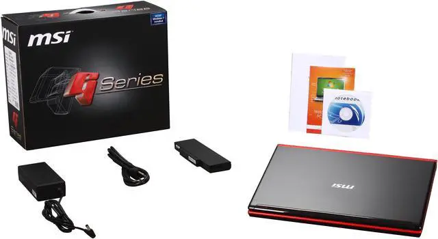 Alt view image 8 of 8 - MSI Laptop Intel Core i5-430M 4GB Memory 500GB HDD ATI Mobility Radeon HD 5850 15.4" Windows 7 Home Premium GX640-098US