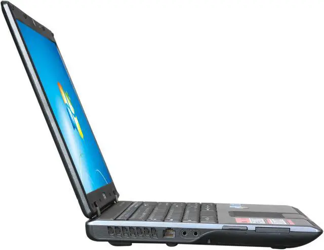 Alt view image 4 of 8 - MSI Laptop Intel Core 2 Duo T6600 3GB Memory 320GB HDD NVIDIA GeForce 8200M G 16.0" Windows 7 Home Premium A6000-443US