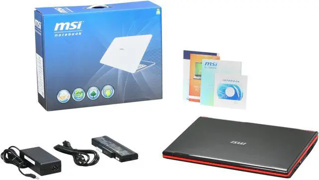 Alt view image 8 of 8 - MSI Laptop Intel Core i5-430M 4GB Memory 320GB HDD ATI Mobility Radeon HD 5870 17.0" Windows 7 Home Premium 64-bit E7405-080US