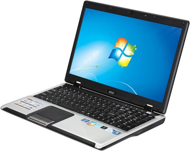 MSI Laptop Intel Pentium dual-core T4500 (2.30GHz) 4GB Memory 250GB HDD  NVIDIA GeForce 8200M G 15.6
