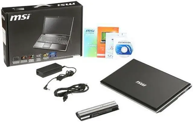 Alt view image 8 of 8 - MSI 15.6" Intel Core i5-450M 4GB Memory Windows 7 Home Premium 64-bit FX600-002US