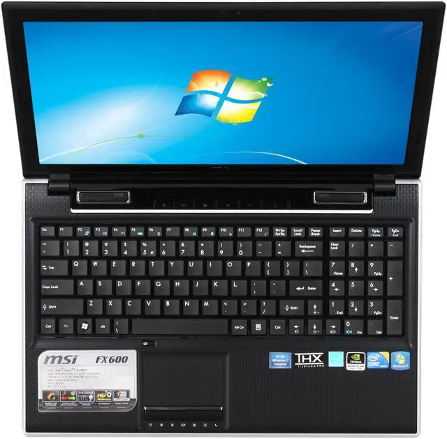 Alt view image 6 of 8 - MSI Laptop Intel Core i3-350M 4GB Memory 500GB HDD NVIDIA GeForce GT 325M 15.6" Windows 7 Home Premium 64-bit FX600-003US