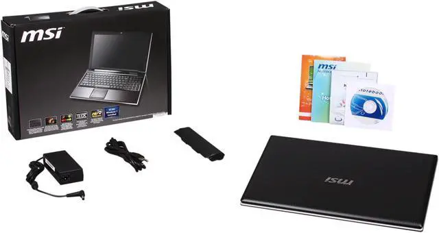 Alt view image 8 of 8 - MSI Laptop Intel Core i3-350M 4GB Memory 500GB HDD NVIDIA GeForce GT 325M 15.6" Windows 7 Home Premium 64-bit FX600-003US