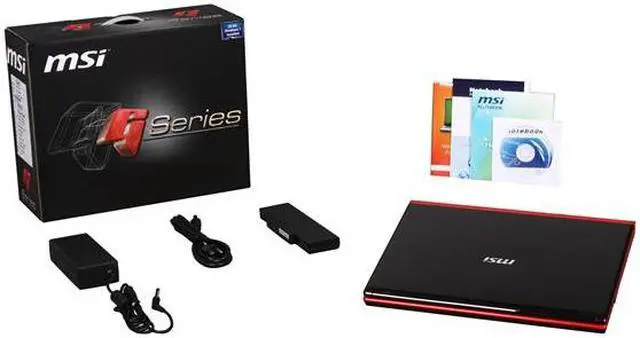 Alt view image 8 of 8 - MSI Laptop Intel Core i5-450M 4GB Memory 500GB HDD ATI Mobility Radeon HD 5850 15.4" Windows 7 Home Premium 64-bit GX640-260US